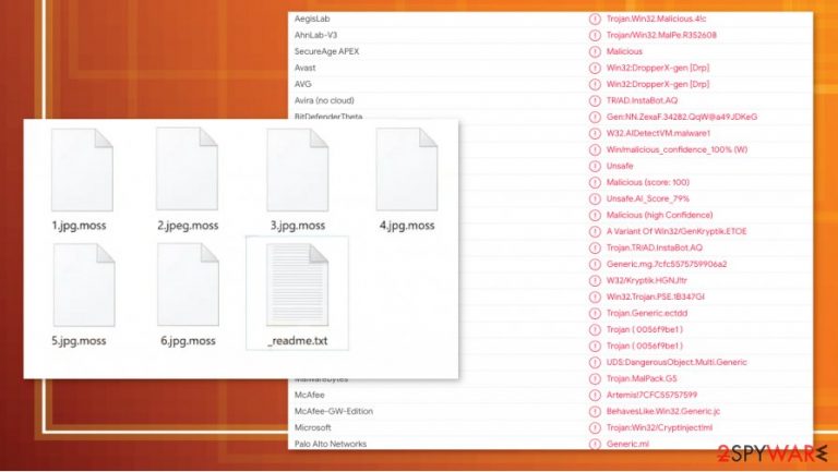 Moss file virus