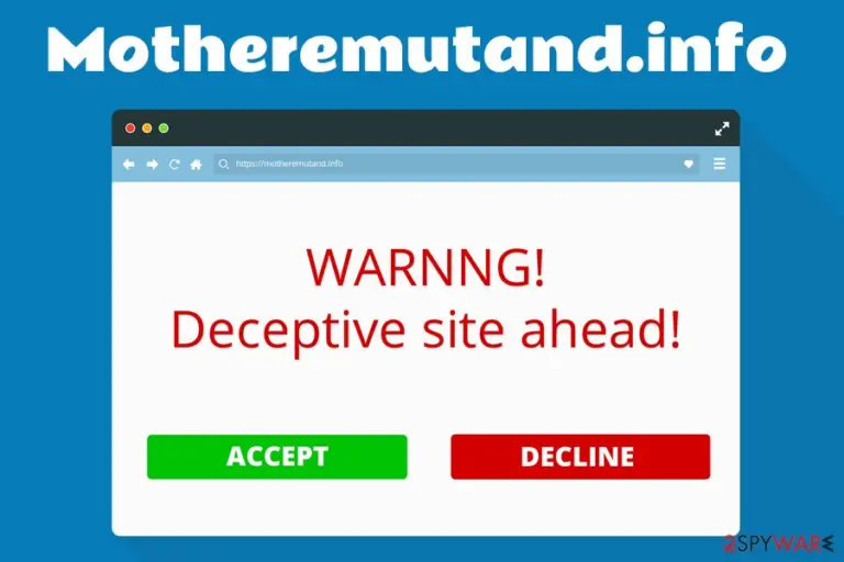 Motheremutand.info adware
