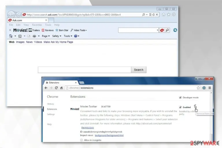 Movies Toolbar image