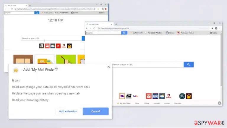 My Mail Finder virus