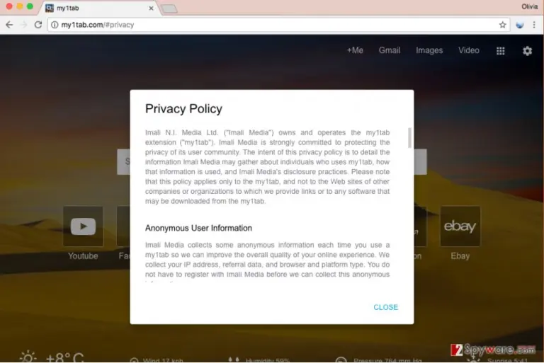 My1tab.com virus