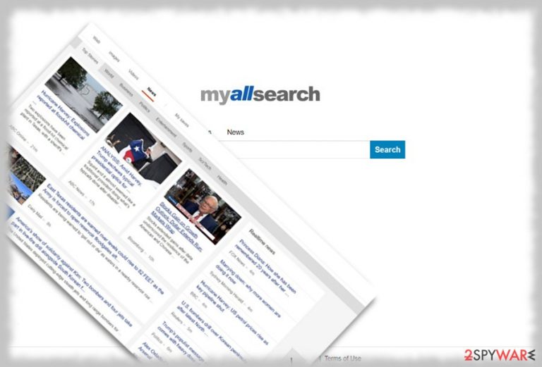 The image of MyAllSearch virus The image of MyAllSearch virus