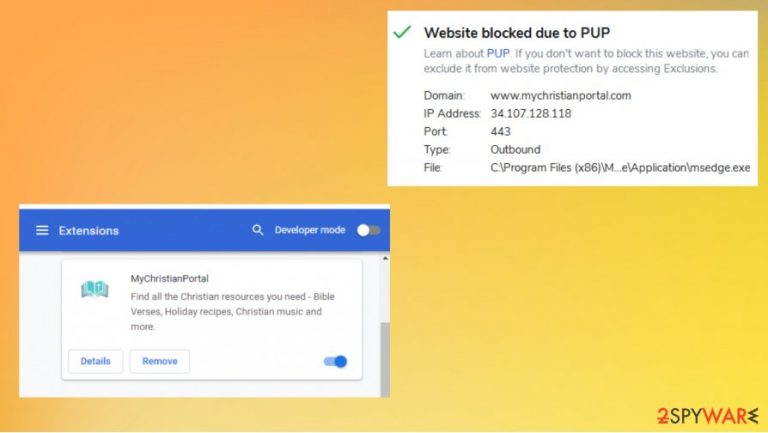 MyChristianPortal virus
