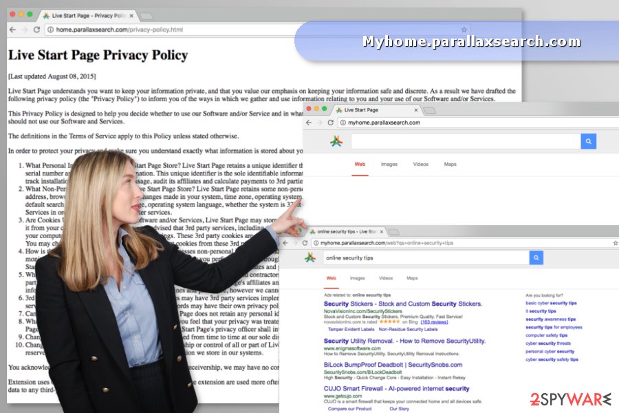 The image of Myhome.parallaxsearch.com virus The image of Myhome.parallaxsearch.com virus