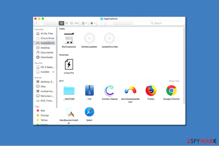 MyMacUpdater image on Mac