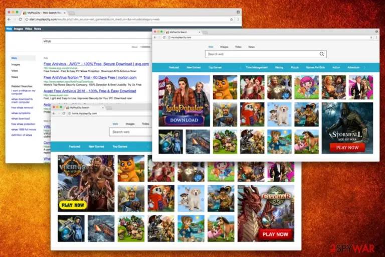 MyPlayCity versions