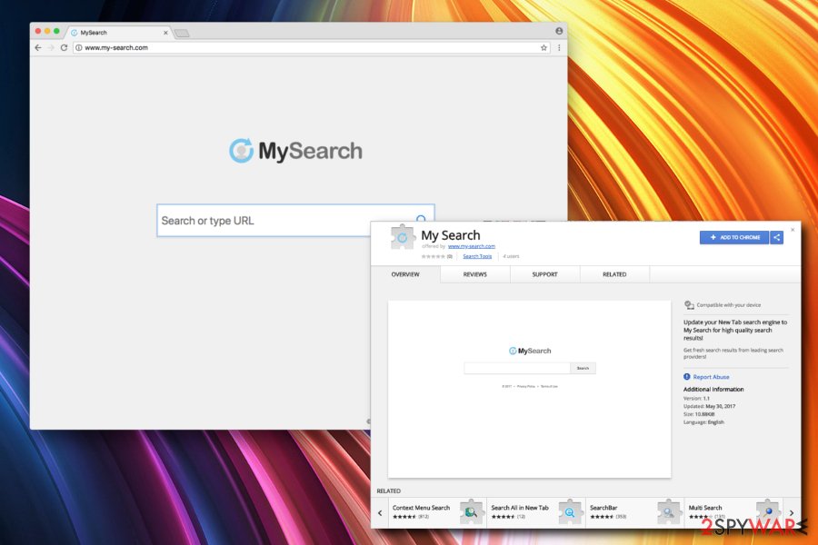 My-search.com hijacker My-search.com hijacker