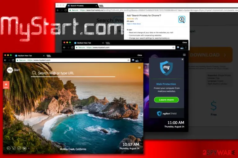 MyStart.com virus