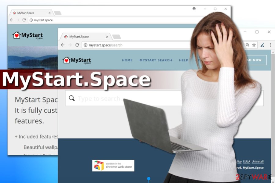 MyStart.Space virus MyStart.Space virus