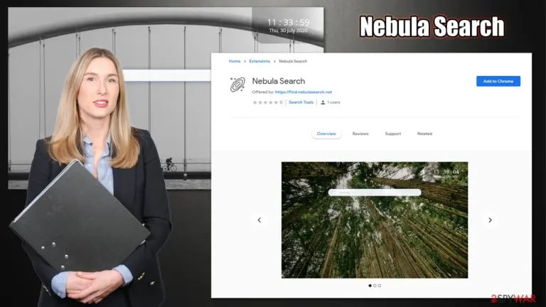 Nebula Search hijack