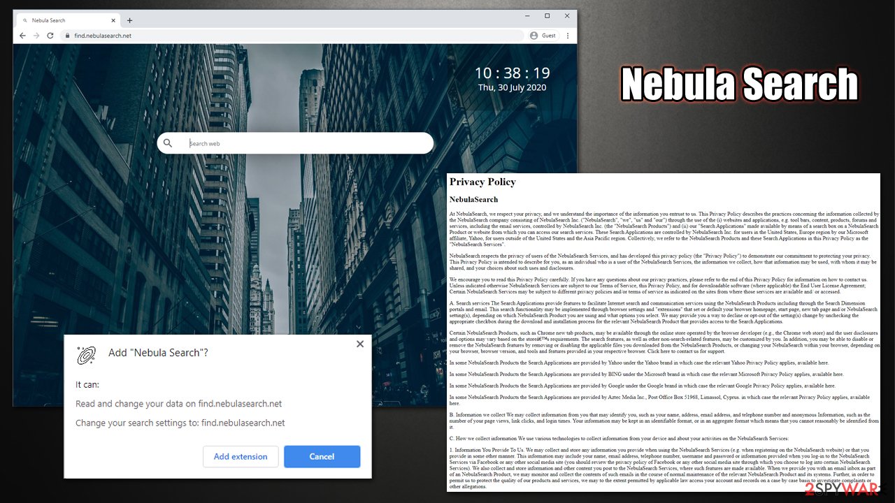 Nebula Search virus Nebula Search virus