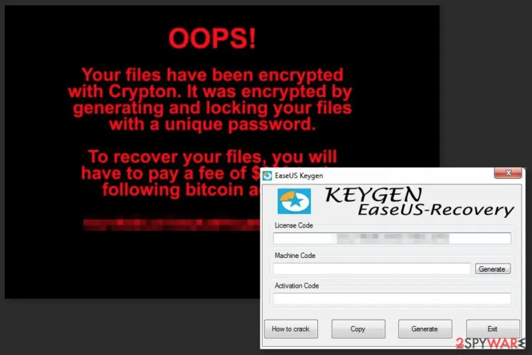 Image of NETCrypton ransomware
