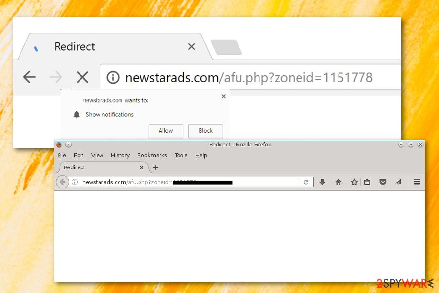 Newstarads.com adware Newstarads.com adware