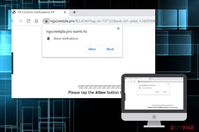 Ngscreetpla.pro adware