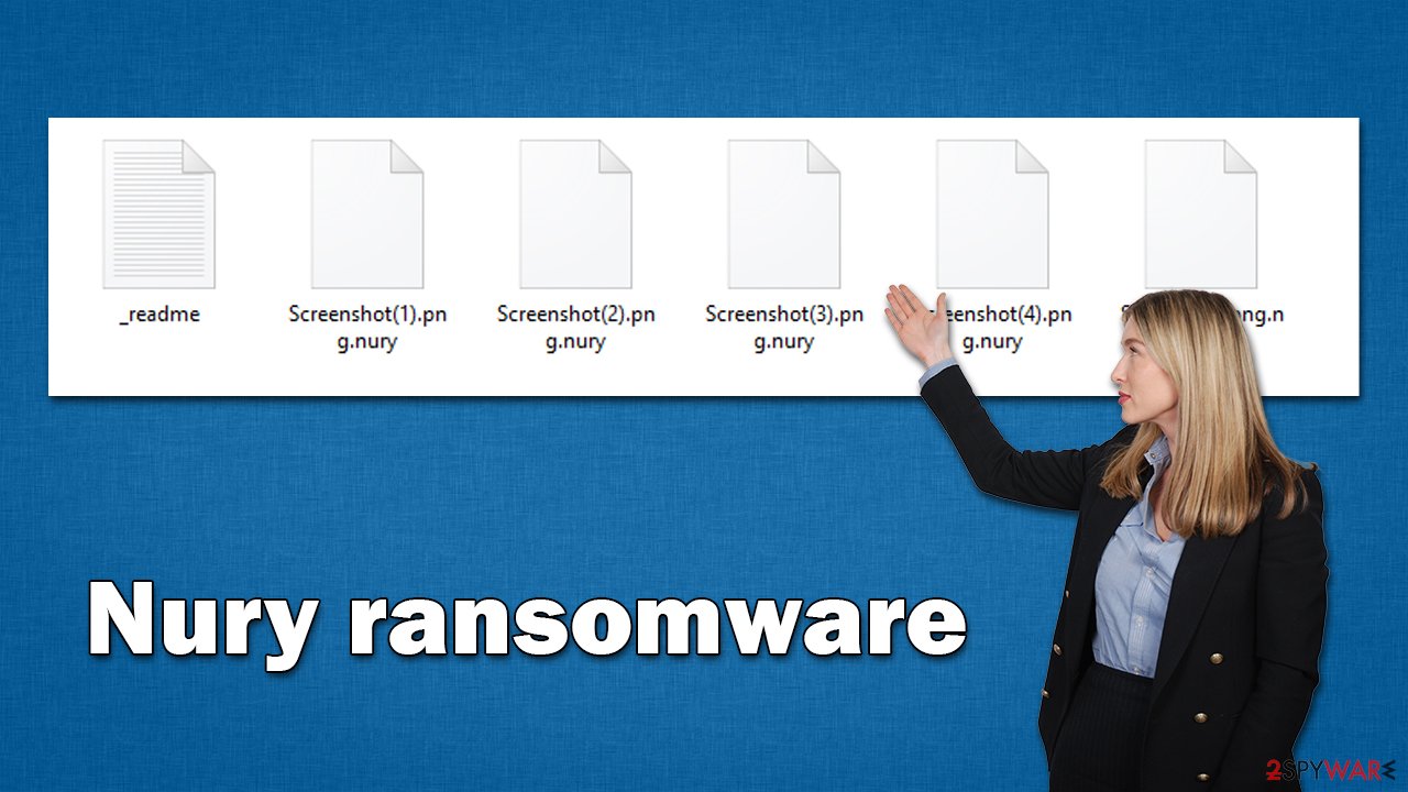 Nury ransomware virus Nury ransomware virus
