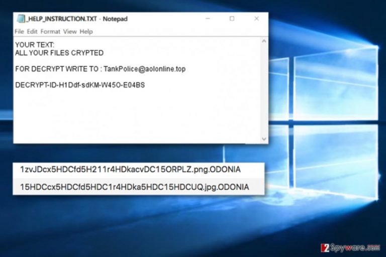 OGONIA ransomware OGONIA ransomware