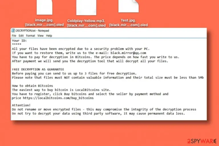 Oled ransomware
