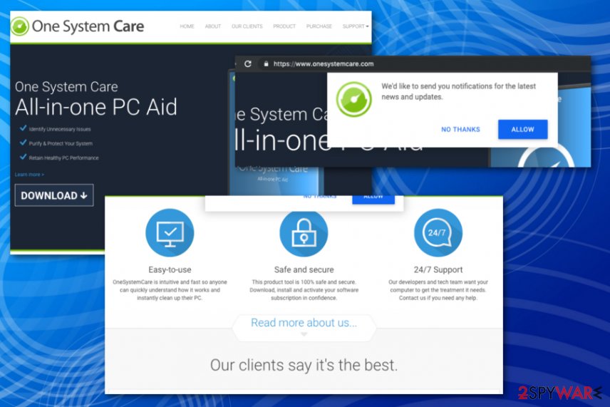 One SystemCare tool One SystemCare tool