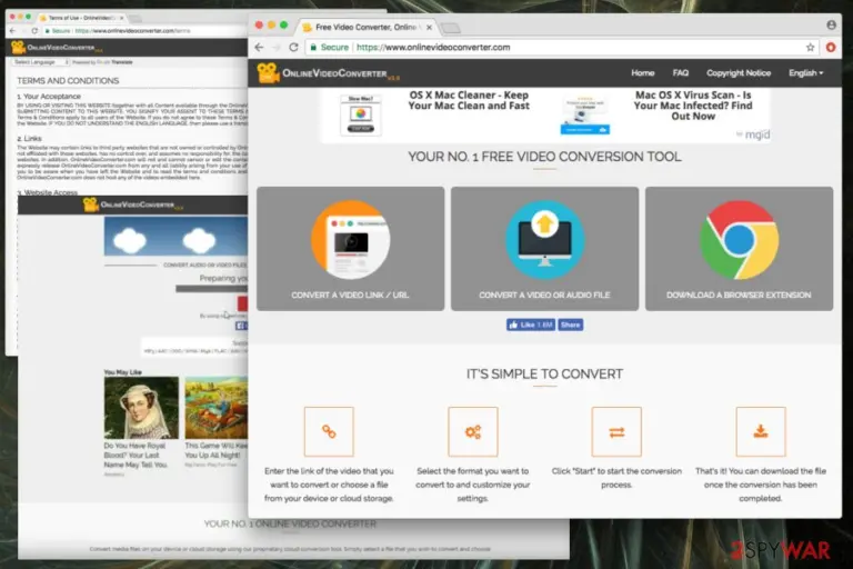 Displaying Online Video Converter