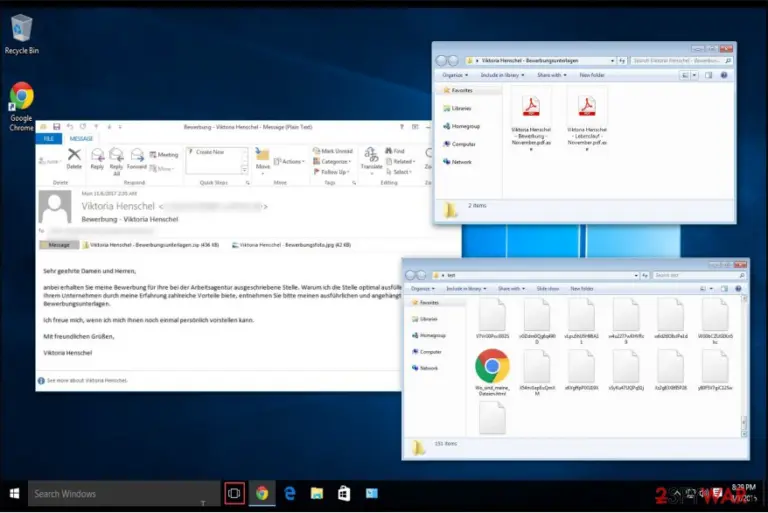 Ordinypt virus doesn't encrypt data