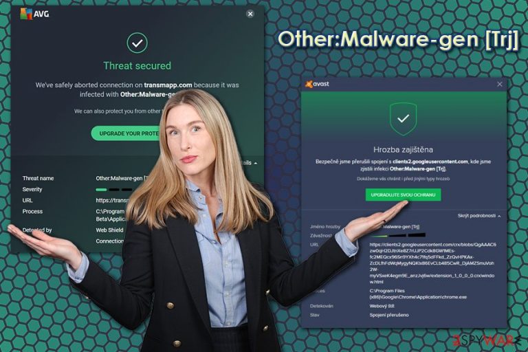 Other:Malware-gen [Trj] virus