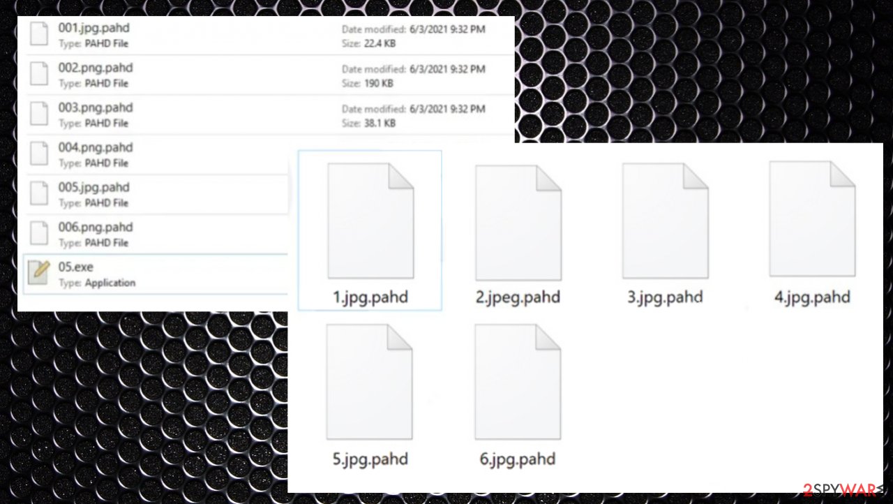 Remove Pahd ransomware - Virus Decryption
