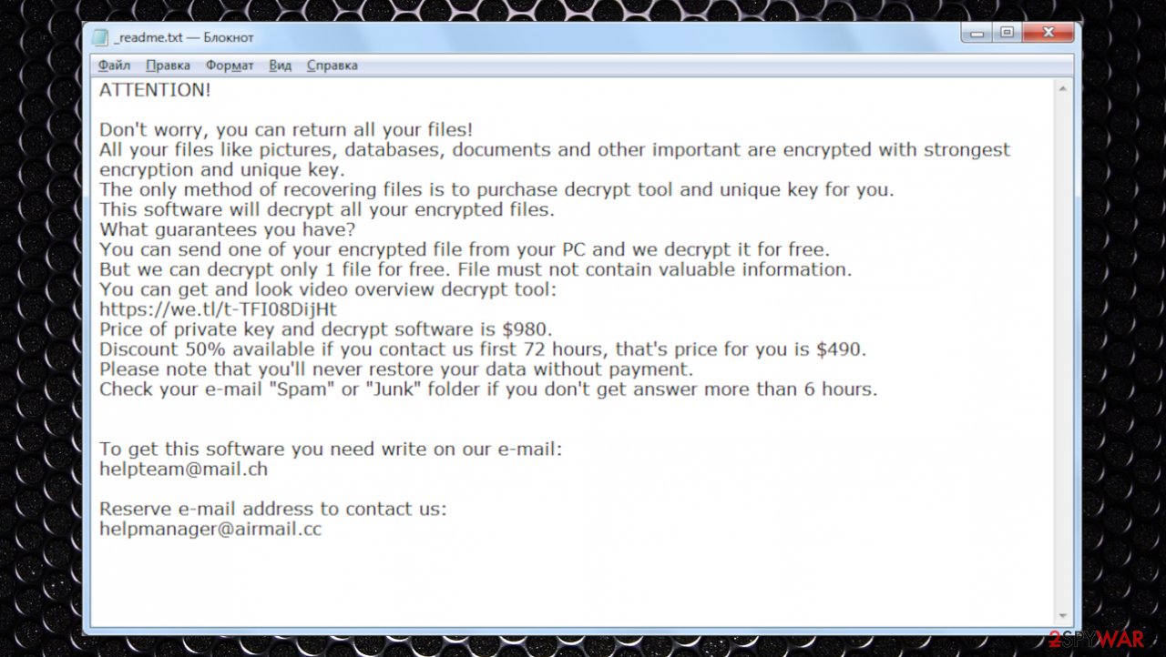 Remove Pahd ransomware - Virus Decryption
