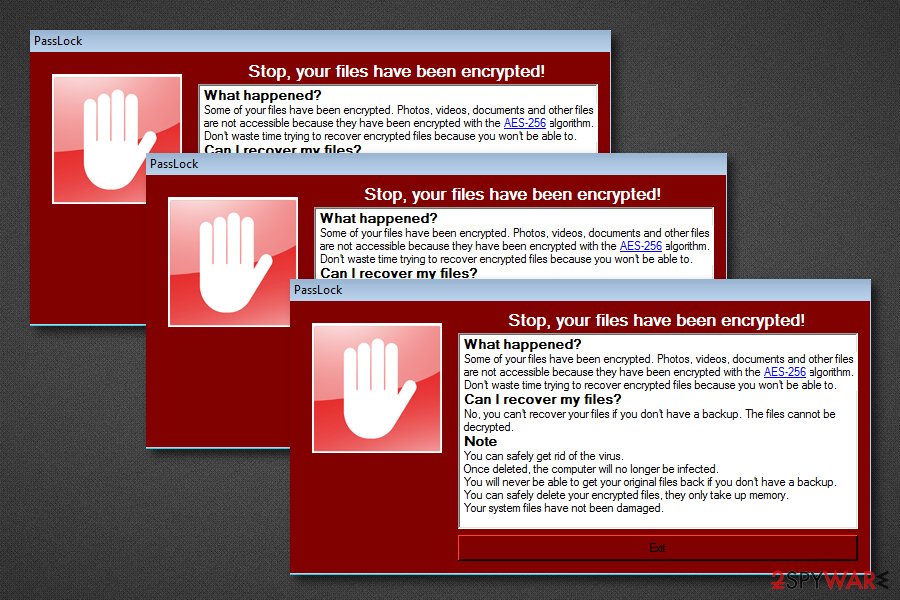 PassLock ransomware virus PassLock ransomware virus