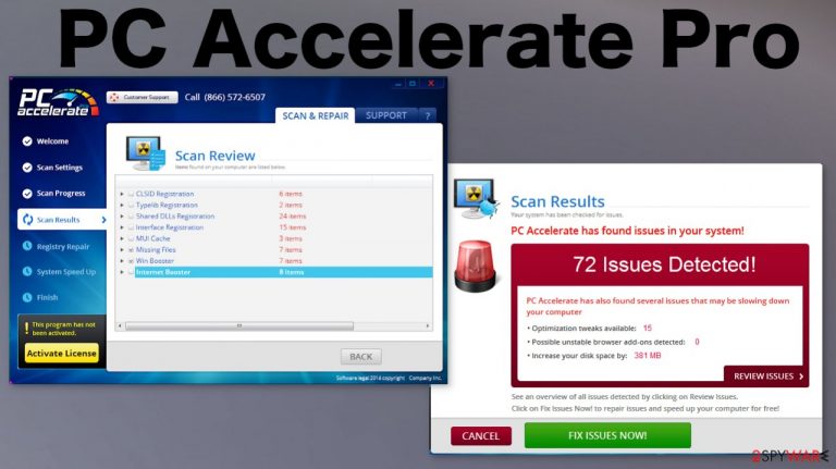 PC Accelerate Pro virus PC Accelerate Pro virus