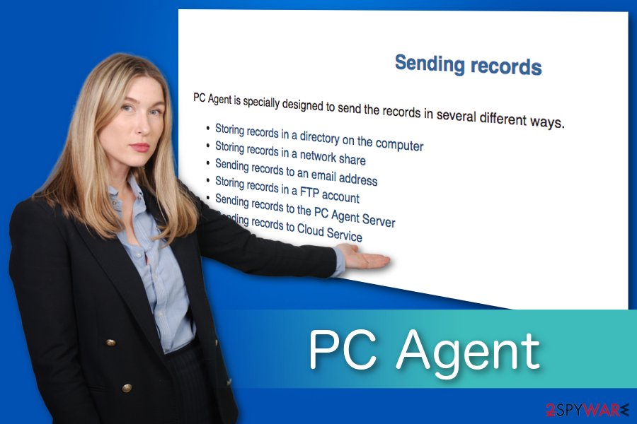 PC Agent illustration PC Agent illustration