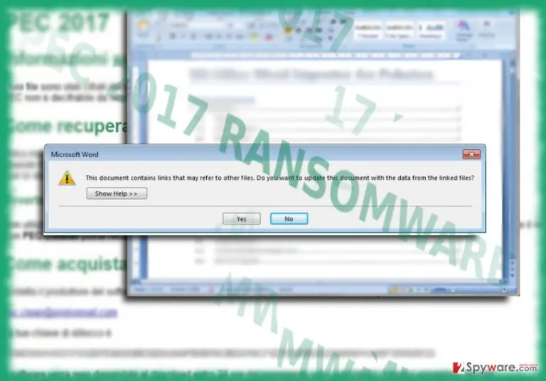 The image illustrating PEC 2017 malware