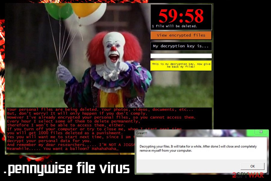 Pennywise file virus Pennywise file virus