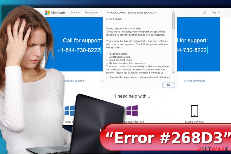 “Error #268D3” “Error #268D3”