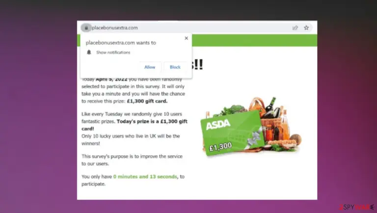 Placebonusextra.com adware