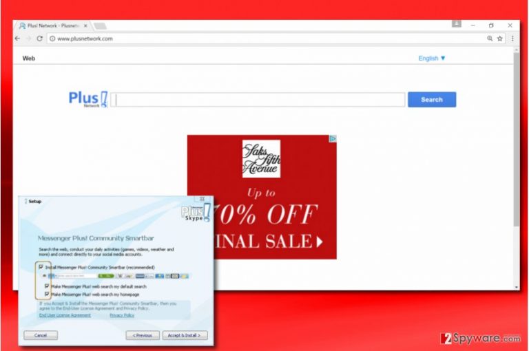 PlusNetwork.com browser hijacker PlusNetwork.com browser hijacker