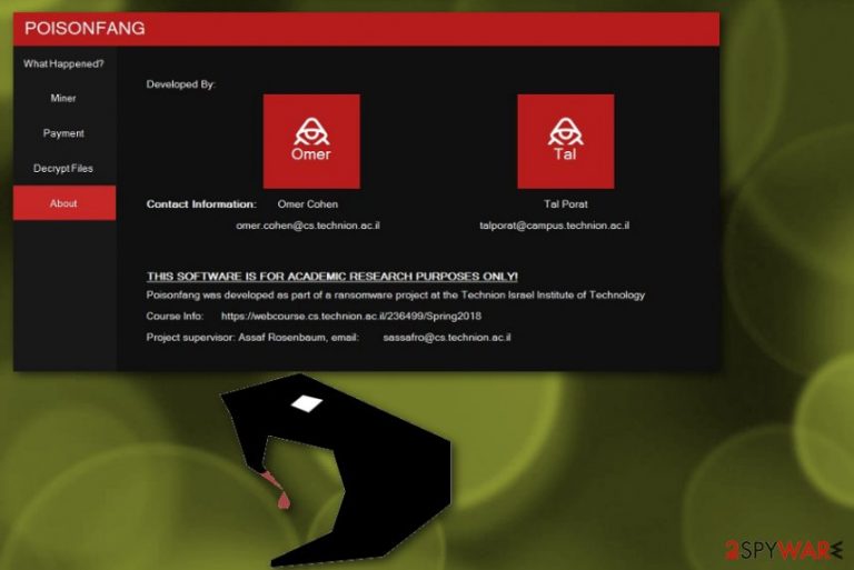 PoisonFang ransomware