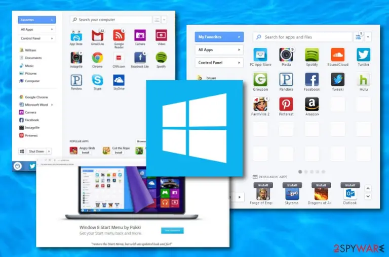 Pokki Start Menu app