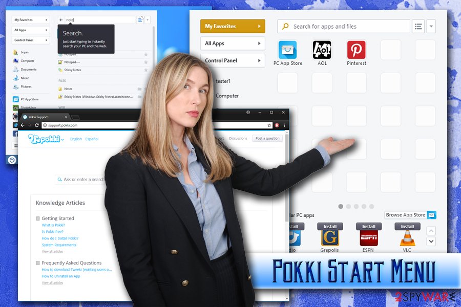 Pokki Start Menu virus Pokki Start Menu virus