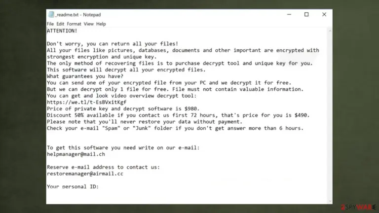 Pola file virus