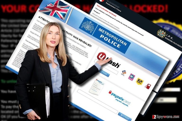 The screenshot of IPA virus