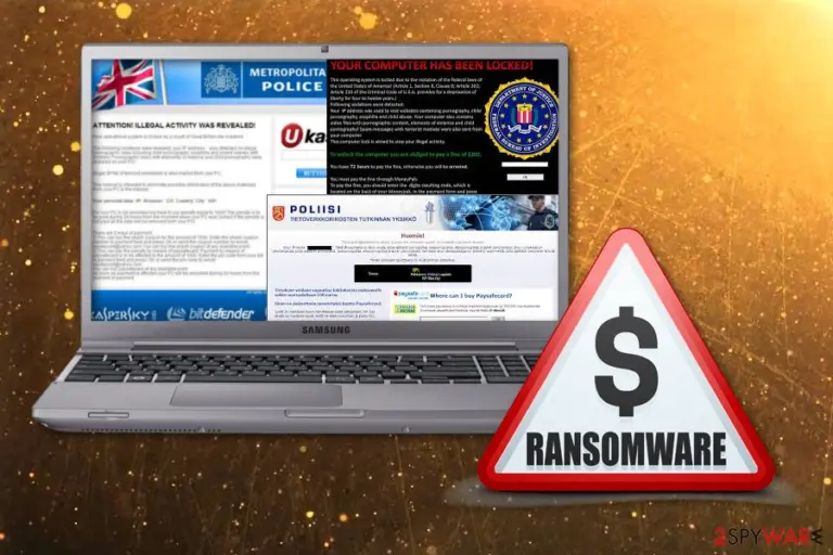 Police-themed virus