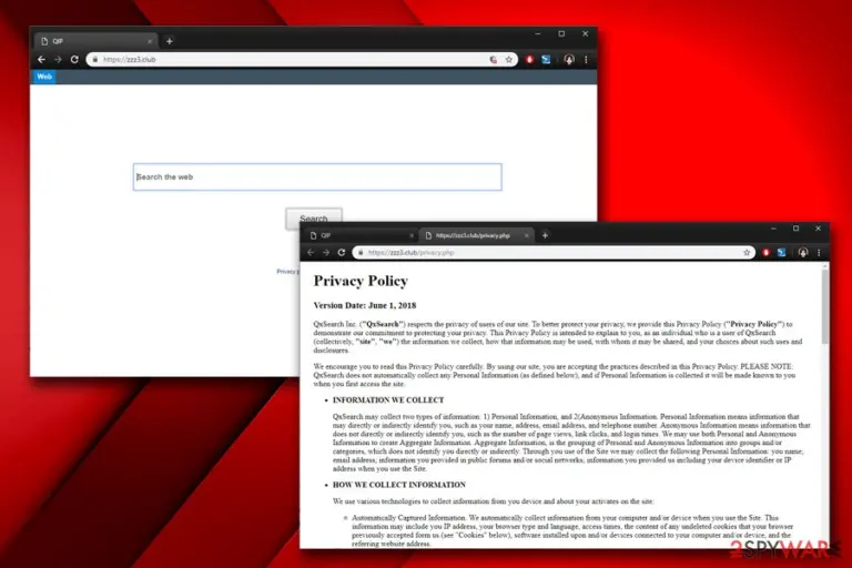 Pop-up ads might collect data
