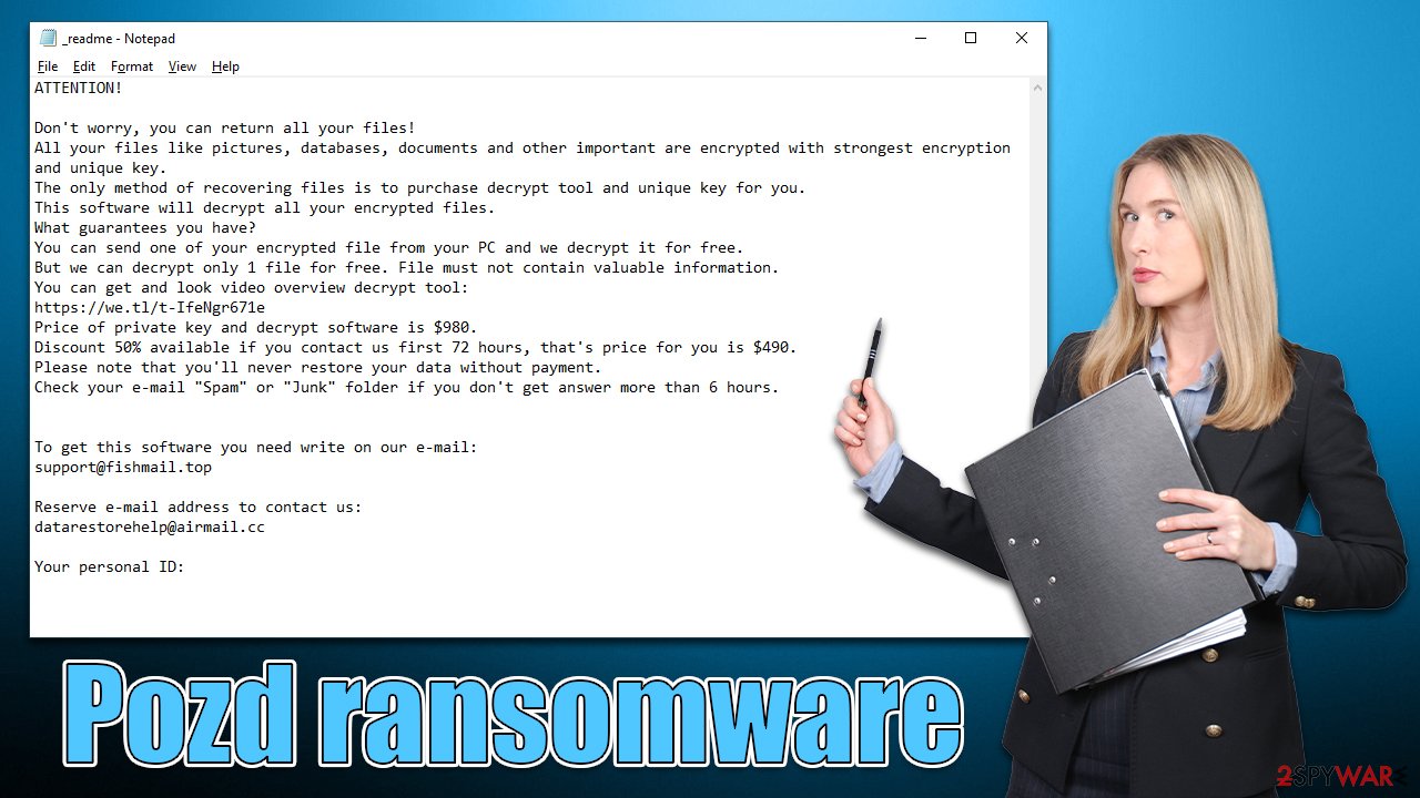 Pozd ransomware virus Pozd ransomware virus