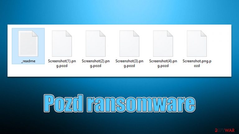 Pozd ransomware Pozd ransomware