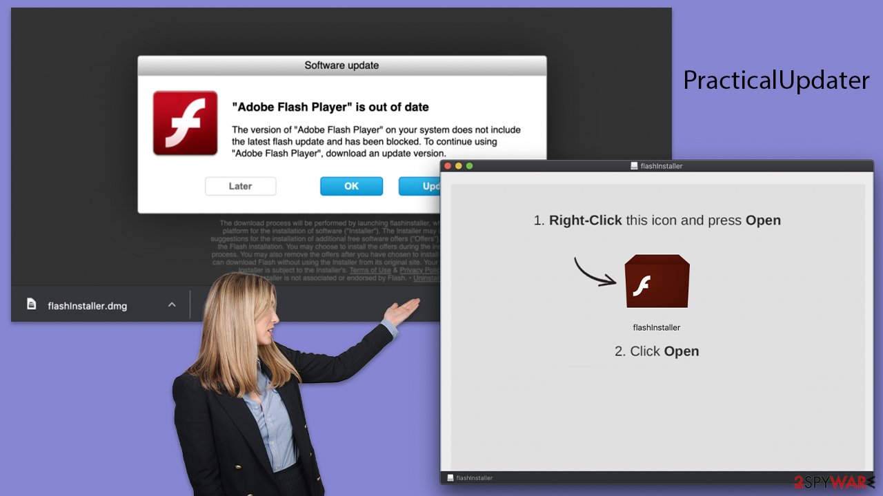 PracticalUpdater virus PracticalUpdater virus