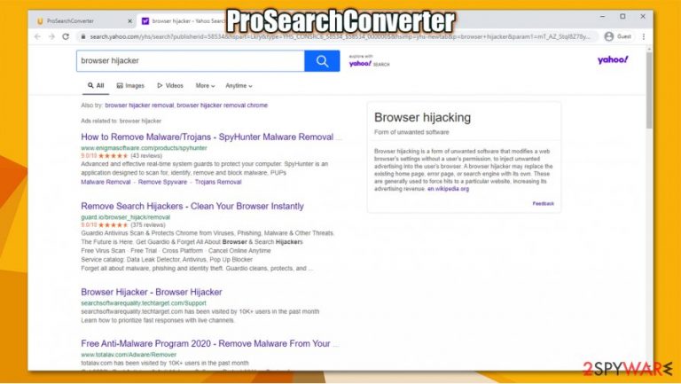 ProSearchConverter virus