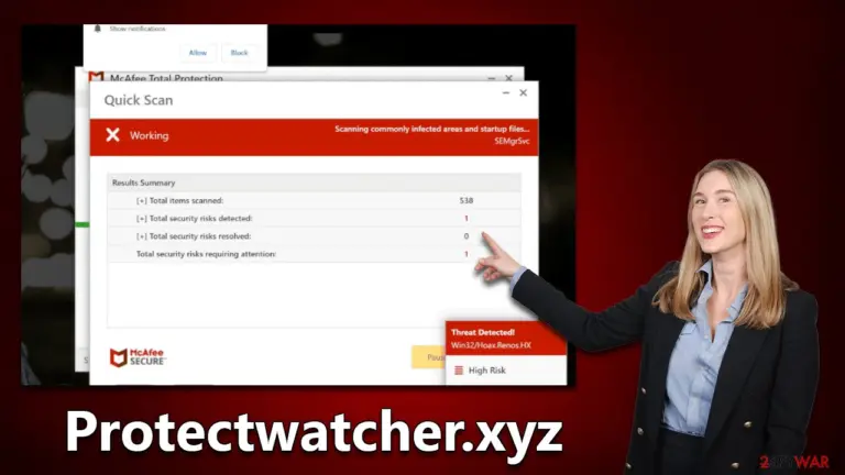 Protectwatcher.xyz scam