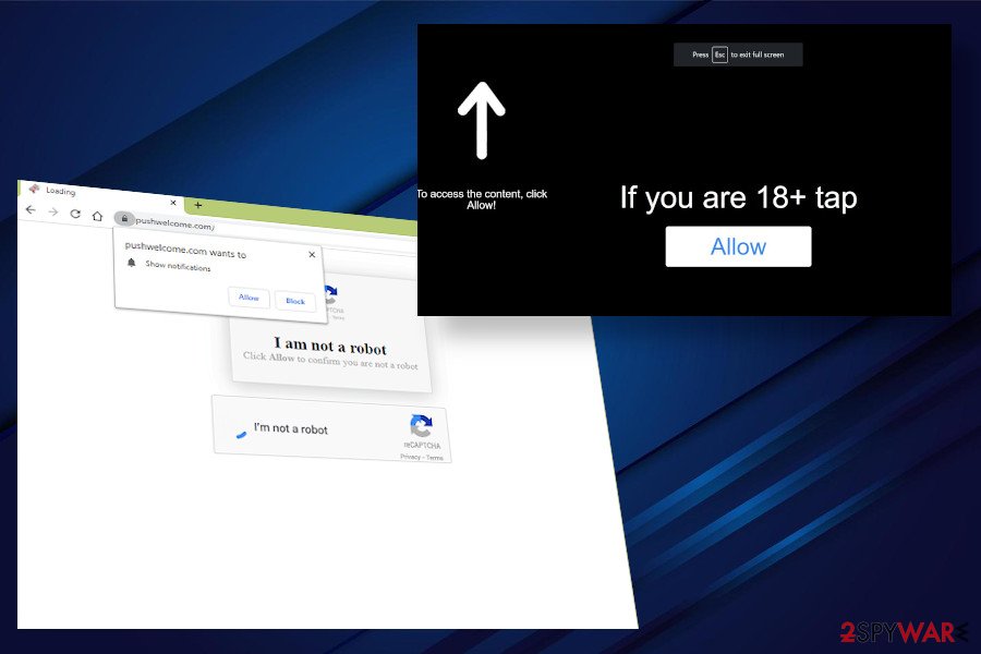 Pushwelcome.com malware Pushwelcome.com malware