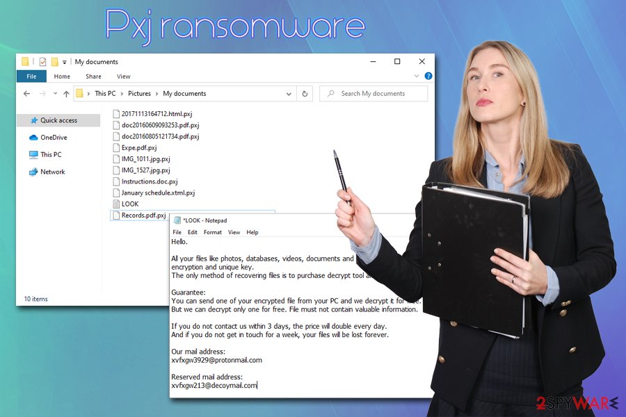 Pxj ransomware virus Pxj ransomware virus