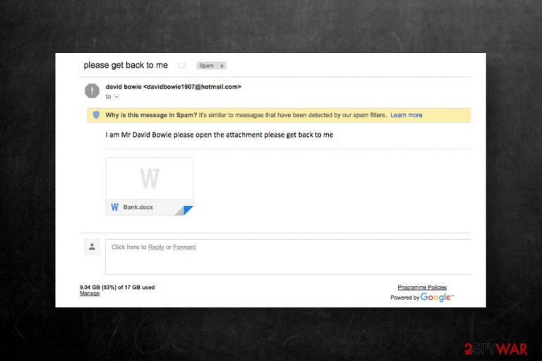Pykw file-encrypting virus